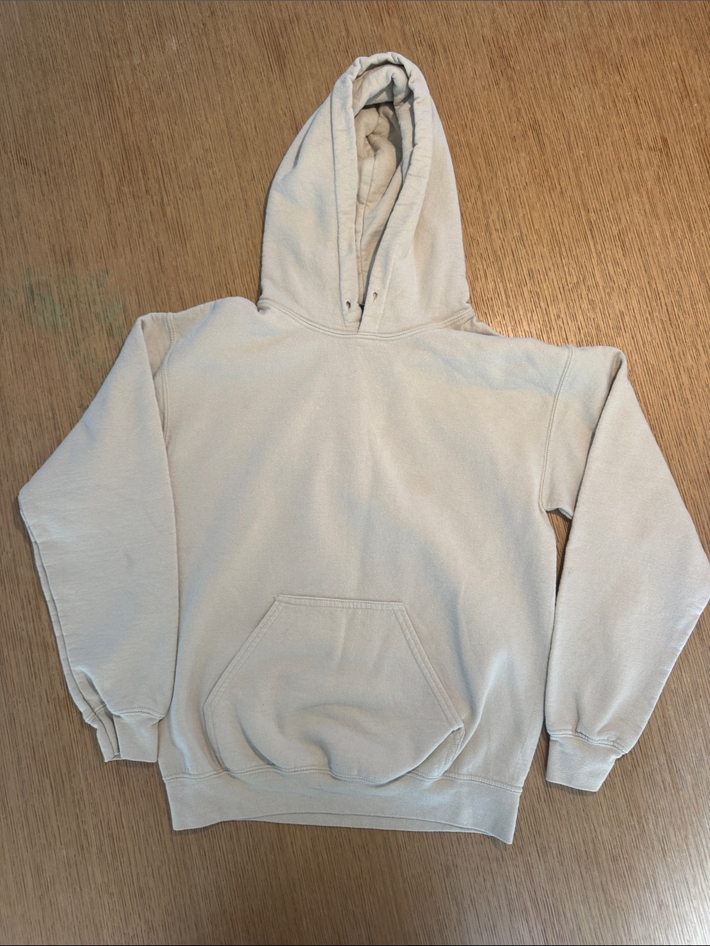 Taylor Swift “Me and Karma Vibe Like That” Hoodie Cream Sweatshirt Size S - Picture 3 of 4